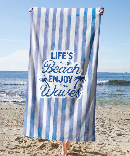 Life's Beach Towel