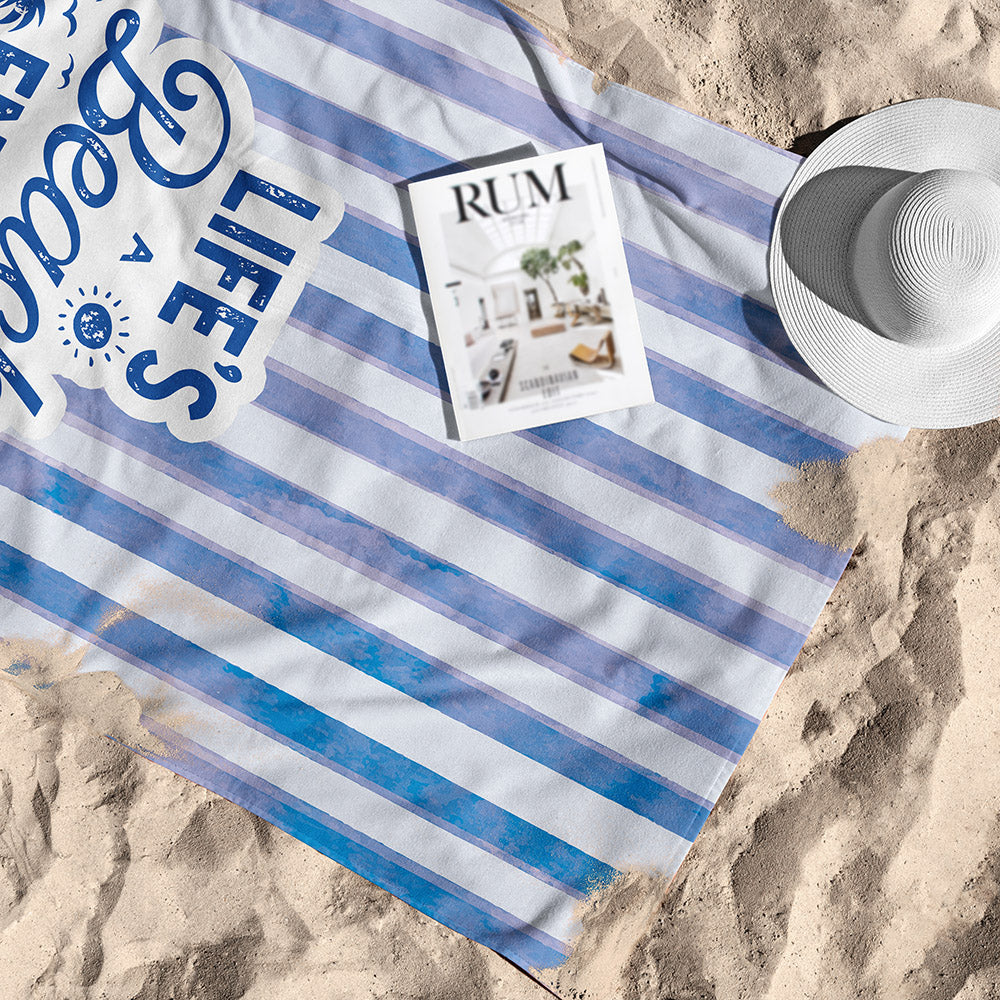 Life's Beach Towel