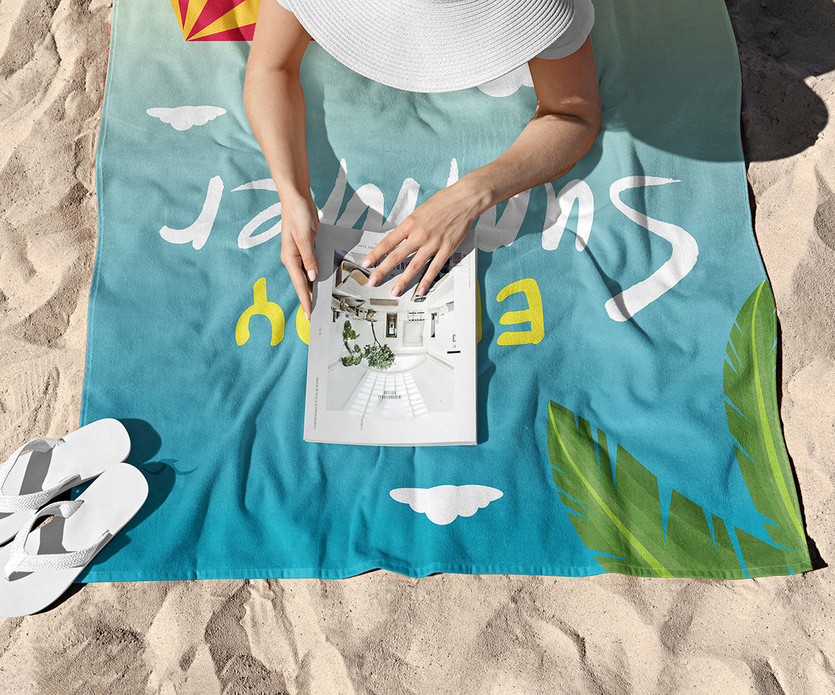 Enjoy Summer Melon Towel