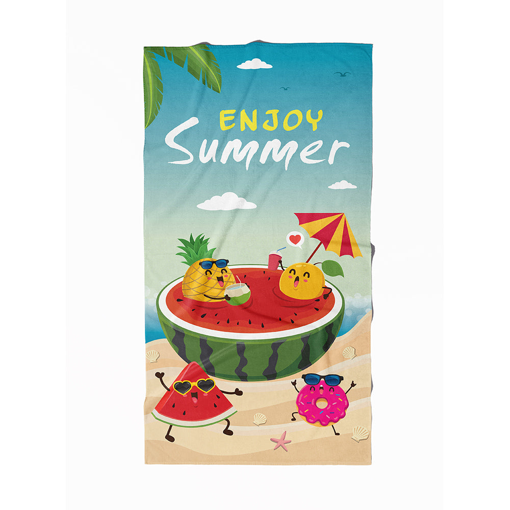 Enjoy Summer Melon Towel