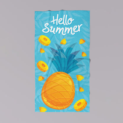Hello Summer Pineapple Towel