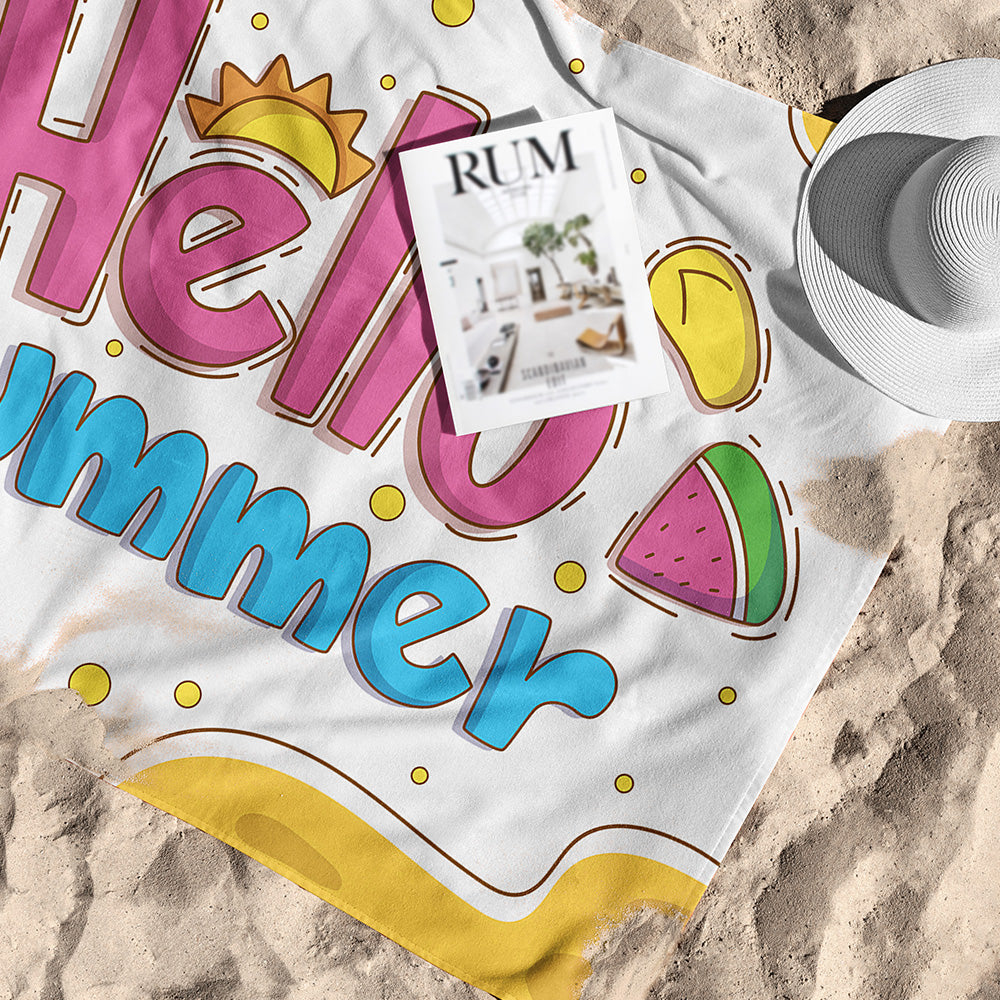 Hello Summer Towel