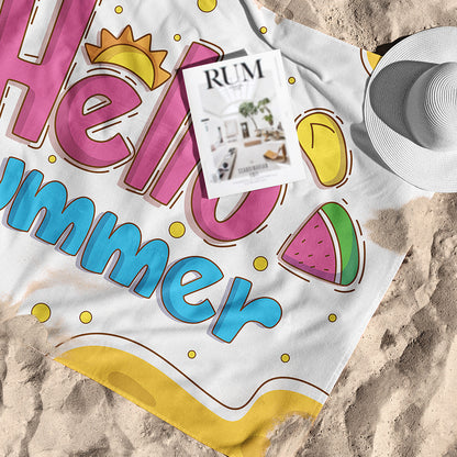 Hello Summer Towel