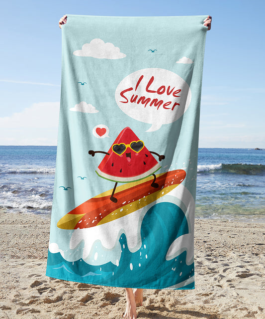 I Love Summer Towel