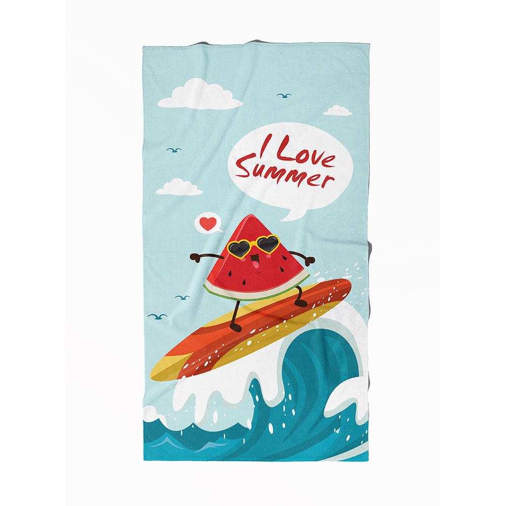I Love Summer Towel