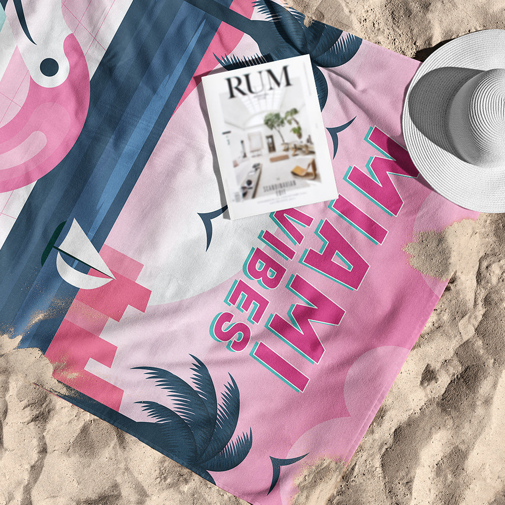 Miami Vibes Towel
