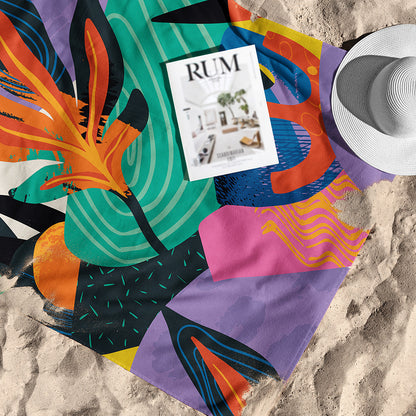 Tropical Leaves Towel